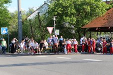 Maibaumstellen 2025 durch die Feuerwehr