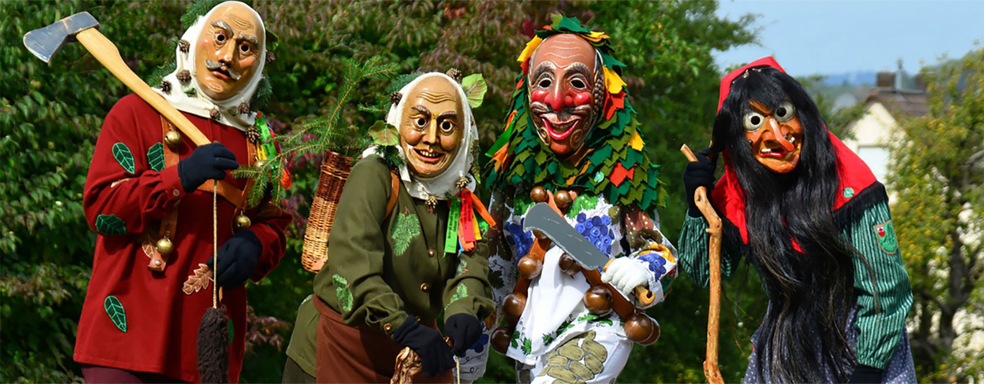 Die Figuren der Narrenzunft Dettingen